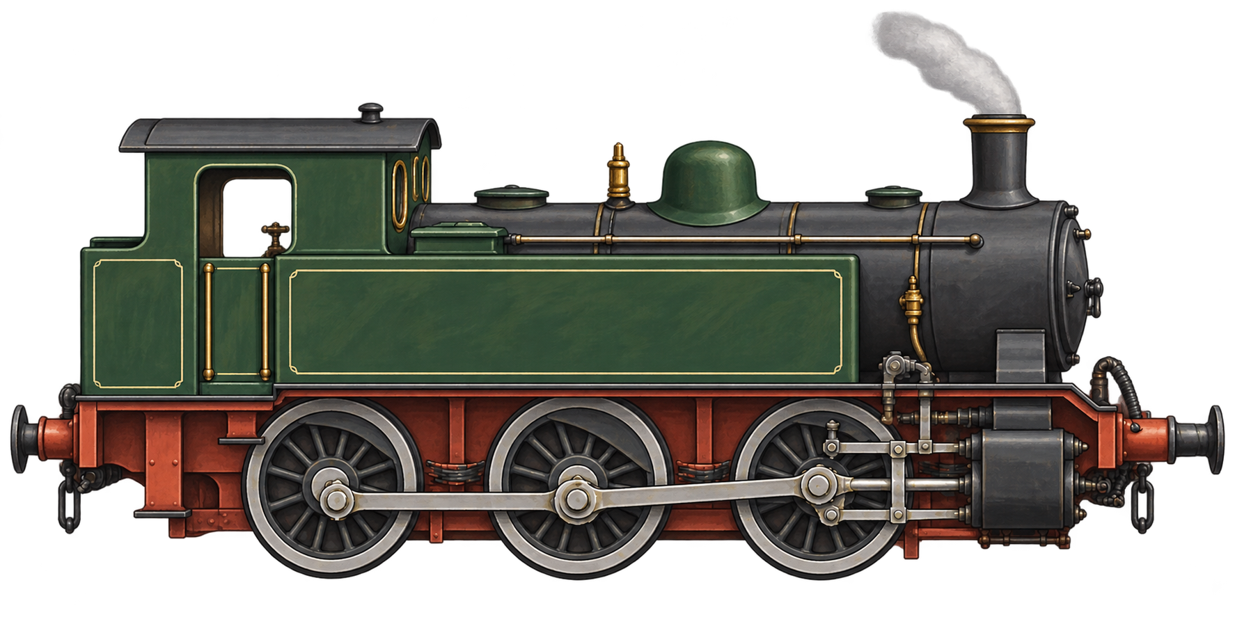 Pioneer Steam Locomotive