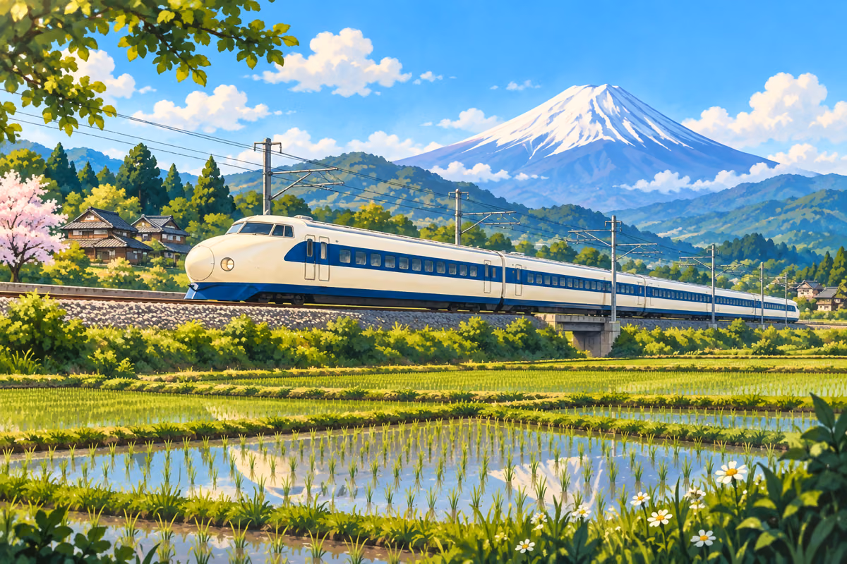 Sakura Japan Postcard